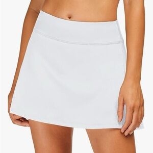 White Athletic Skirt